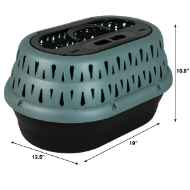 Picture of KENNEL PETMATE Top Load Pearl Green Frost - 19.4in x 12.8in x 12in