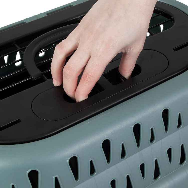 Picture of KENNEL PETMATE Top Load Pearl Green Frost - 19.4in x 12.8in x 12in