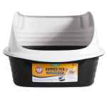 Picture of CAT LITTER BOX ARM & HAMMER Rimmed Wave Large - 18.7in x 15.5in x 10.6in