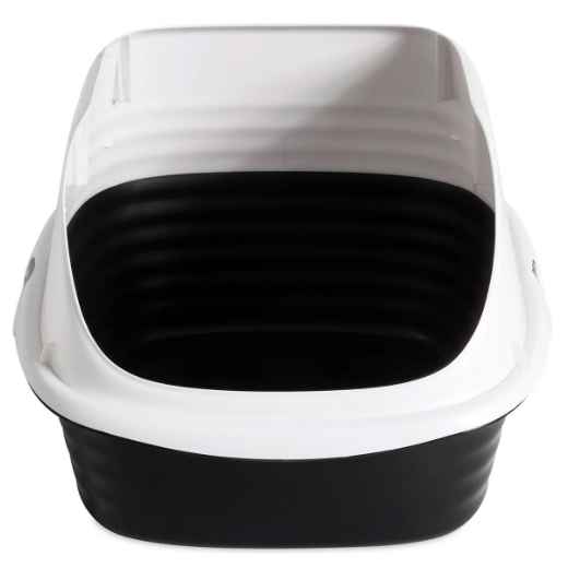 Picture of CAT LITTER BOX ARM & HAMMER Rimmed Wave Large - 18.7in x 15.5in x 10.6in