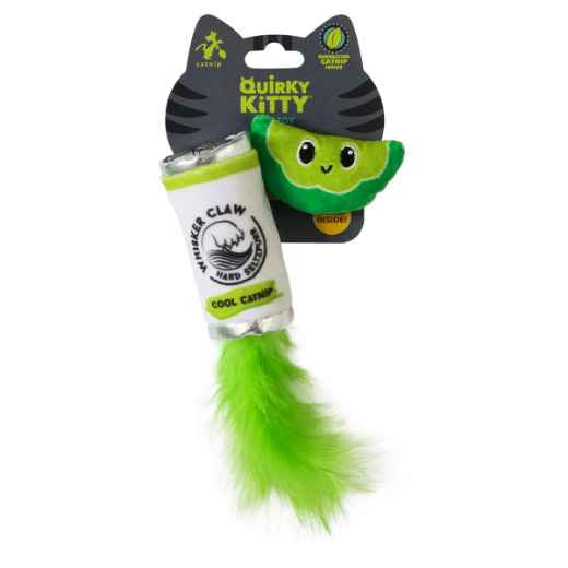 Picture of TOY CAT QUIRKY KITTY Claw Catnip - 2/pk