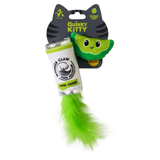 Picture of TOY CAT QUIRKY KITTY Claw Catnip - 2/pk