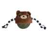 Picture of TOY CAT QUIRKY KITTY Bobble Bear Catnip Bobbler