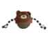 Picture of TOY CAT QUIRKY KITTY Bobble Bear Catnip Bobbler