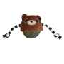 Picture of TOY CAT QUIRKY KITTY Bobble Bear Catnip Bobbler