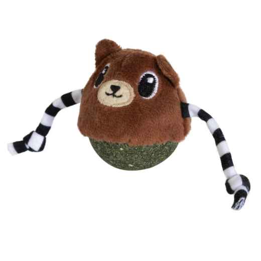 Picture of TOY CAT QUIRKY KITTY Bobble Bear Catnip Bobbler