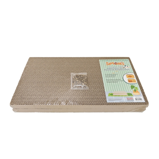 Picture of TOY CAT SIMONS CORRUGATED Replacement Board with Catnip for Luxe Cat Chateau
