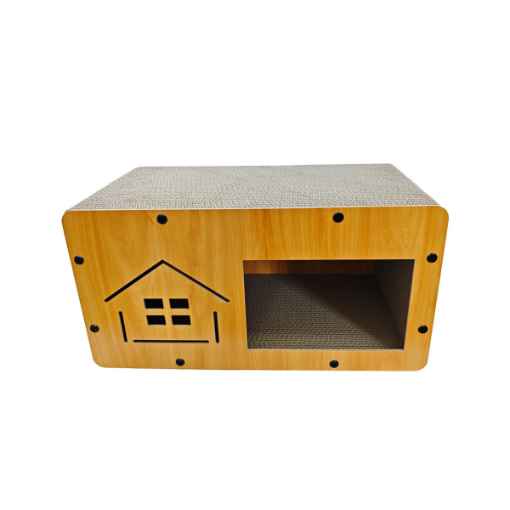 Picture of TOY CAT SIMONS CORRUGATED Luxe Cat Chateau with Catnip - House