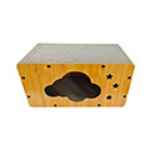 Picture of TOY CAT SIMONS CORRUGATED Luxe Cat Chateau with Catnip - Cloud