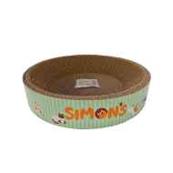 Picture of TOY CAT SIMONS CORRUGATED Bed with Catnip - Round