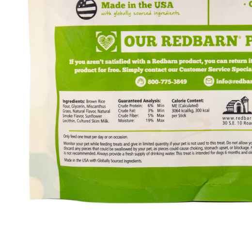 Picture of TREAT CANINE REDBARN DUR-A-BULLS HICKORY BBQ STICK Medium - 5/pk