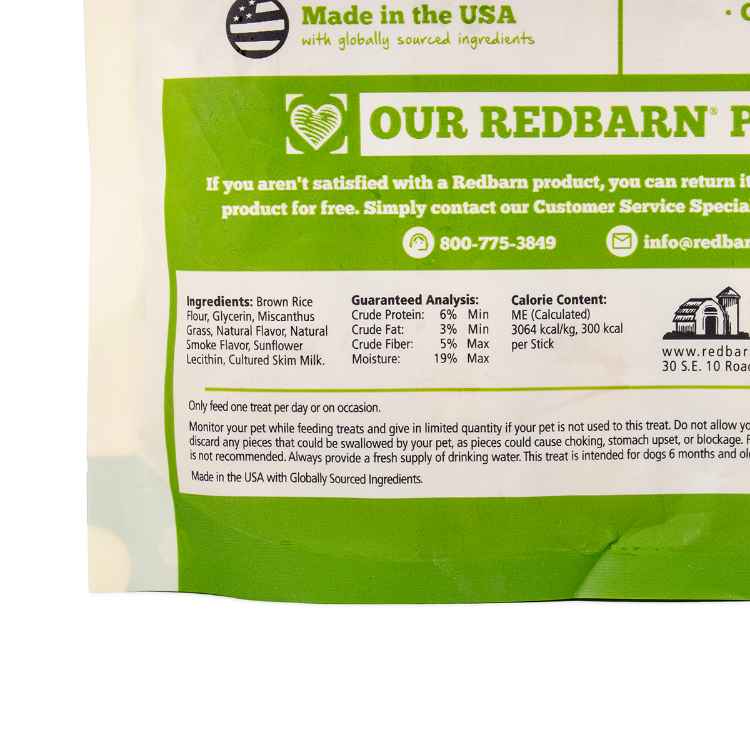 Picture of TREAT CANINE REDBARN DUR-A-BULLS HICKRY BBQ STICK Medium - 5/pk