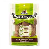 Picture of TREAT CANINE REDBARN DUR-A-BULLS HICKORY BBQ BONE Large - 3/pk