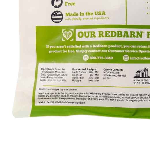 Picture of TREAT CANINE REDBARN DUR-A-BULLS HICKORY BBQ TIRE Large - 3/pk