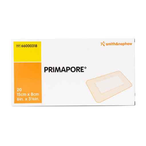 Picture of PRIMAPORE ADHESIVE NON WOVEN DRESSING 15cm x 8cm - 20/box