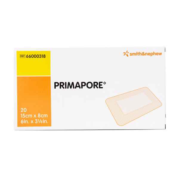 Picture of PRIMAPORE ADHESIVE NON WOVEN DRESSING 15cm x 8cm - 20s