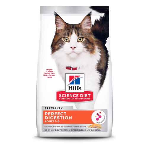 Picture of FELINE SCIENCE DIET ADULT PERFECT DIGESTION SALMON - 3.5lb