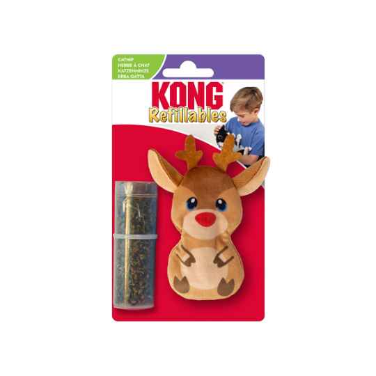 Picture of XMAS HOLIDAY FELINE KONG REFILLABLE Reindeer 