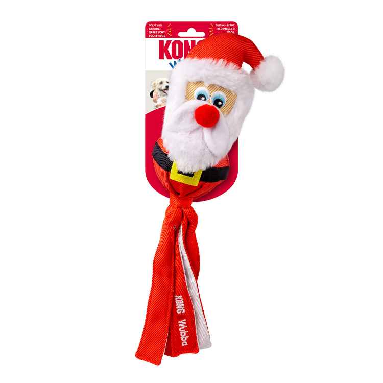 Picture of XMAS HOLIDAY CANINE KONG Wubba Assorted - Large