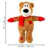 Picture of XMAS HOLIDAY CANINE KONG Wild Knots Bear Assorted - X Large 