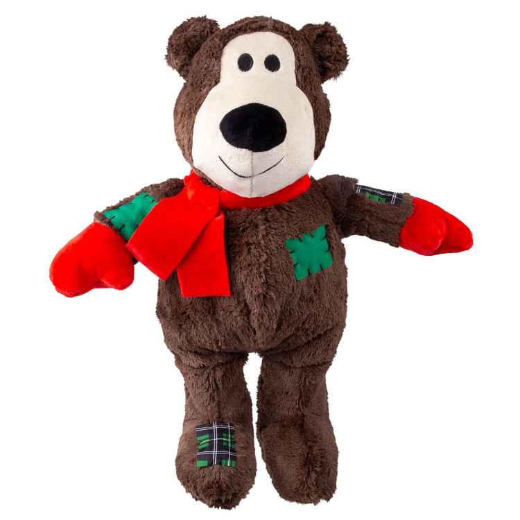 Picture of XMAS HOLIDAY CANINE KONG Wild Knots Bear Assorted - X Large 