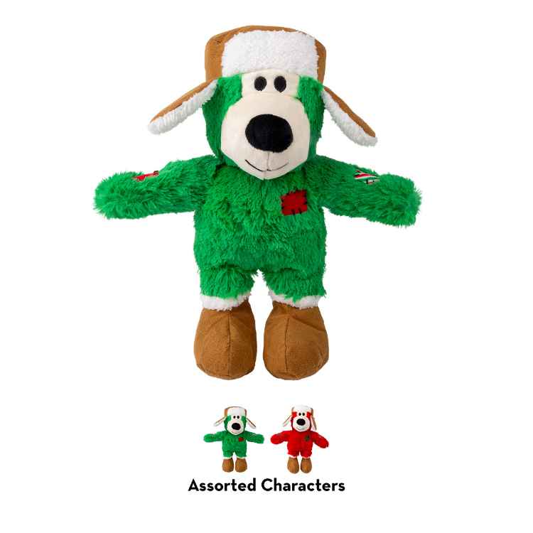 Picture of XMAS HOLIDAY CANINE KONG Wild Knots Bear Assorted - Medium/Large 
