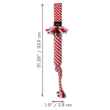Picture of XMAS HOLIDAY CANINE KONG SCRUBZ - Large 