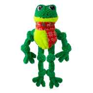 Picture of XMAS HOLIDAY CANINE KONG KNOTS Frog  - Large/X Large 