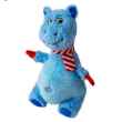 Picture of XMAS HOLIDAY CANINE KONG KNOTS BELLY Hippo  - Medium/Large 