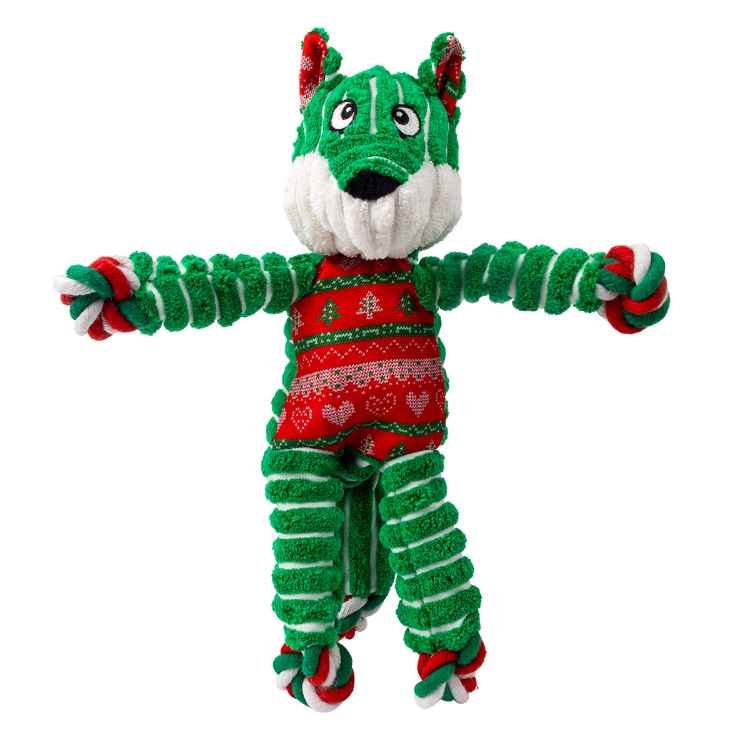 Picture of XMAS HOLIDAY CANINE KONG FLOPPY Fox  - Small/Medium 