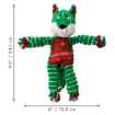 Picture of XMAS HOLIDAY CANINE KONG FLOPPY Fox  - Small/Medium 