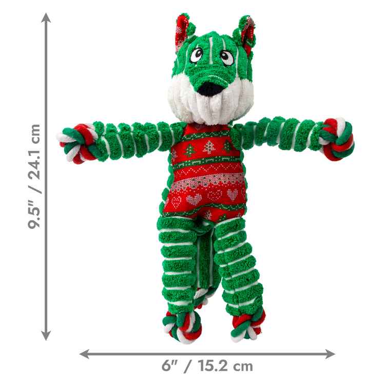 Picture of XMAS HOLIDAY CANINE KONG FLOPPY Fox  - Small/Medium 