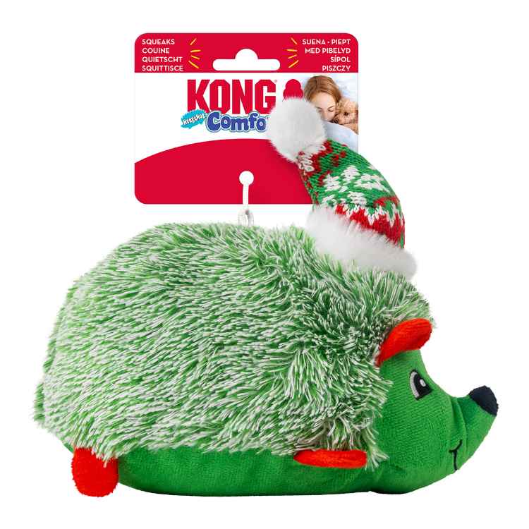 Picture of XMAS HOLIDAY CANINE KONG Comfort HedgeHug Assorted - Medium 