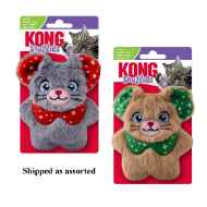 Picture of XMAS HOLIDAY KONG CAT Snuzzles Assorted - Mouse