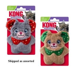 Picture of XMAS HOLIDAY KONG CAT Snuzzles Assorted - Mouse