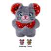 Picture of XMAS HOLIDAY KONG CAT Snuzzles Assorted - Mouse