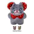 Picture of XMAS HOLIDAY KONG CAT Snuzzles Assorted - Mouse