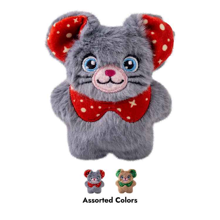 Picture of XMAS HOLIDAY KONG CAT Snuzzles Assorted - Mouse