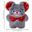 Picture of XMAS HOLIDAY KONG CAT Snuzzles Assorted - Mouse