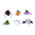 Picture of HALLOWEEN TOY FELINE ZIPPYCLAWS Haunted Critters – 6/pk 
