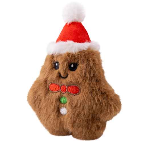 Picture of XMAS HOLIDAY CANINE KONG Snuzzles Mini Gingerbread - X Small 