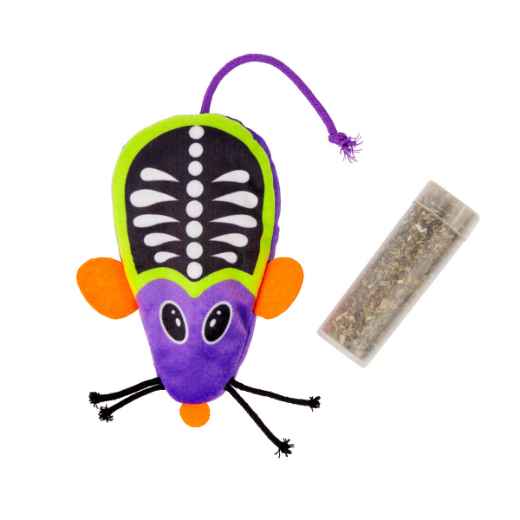 Picture of HALLOWEEN TOY FELINE REFILLABLES -Skeleton Mouse 