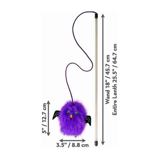 Picture of HALLOWEEN TOY FELINE TEASER - Bat 