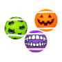 Picture of HALLOWEEN TOY DOG GRINZ SPORTS BALLS Medium - 3/pk 