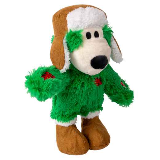 Picture of XMAS HOLIDAY CANINE KONG Wild Knots Bear Assorted - Small/Medium 