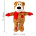 Picture of XMAS HOLIDAY CANINE KONG Wild Knots Bear Assorted - X Large 