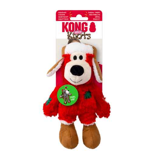 Picture of XMAS HOLIDAY CANINE KONG Wild Knots Bear Assorted - Small/Medium 