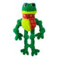 Picture of XMAS HOLIDAY CANINE KONG KNOTS Frog  - Large/X Large 