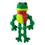 Picture of XMAS HOLIDAY CANINE KONG KNOTS Frog  - Large/X Large 