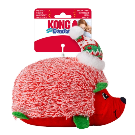 Picture of XMAS HOLIDAY CANINE KONG Comfort HedgeHug Assorted - Medium 